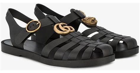 gucci jelly sandals for men|latest style for Gucci sandals.